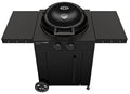 Kulegassgrill Arosa 570 G Evo Black Style forfra med åpnet lokk