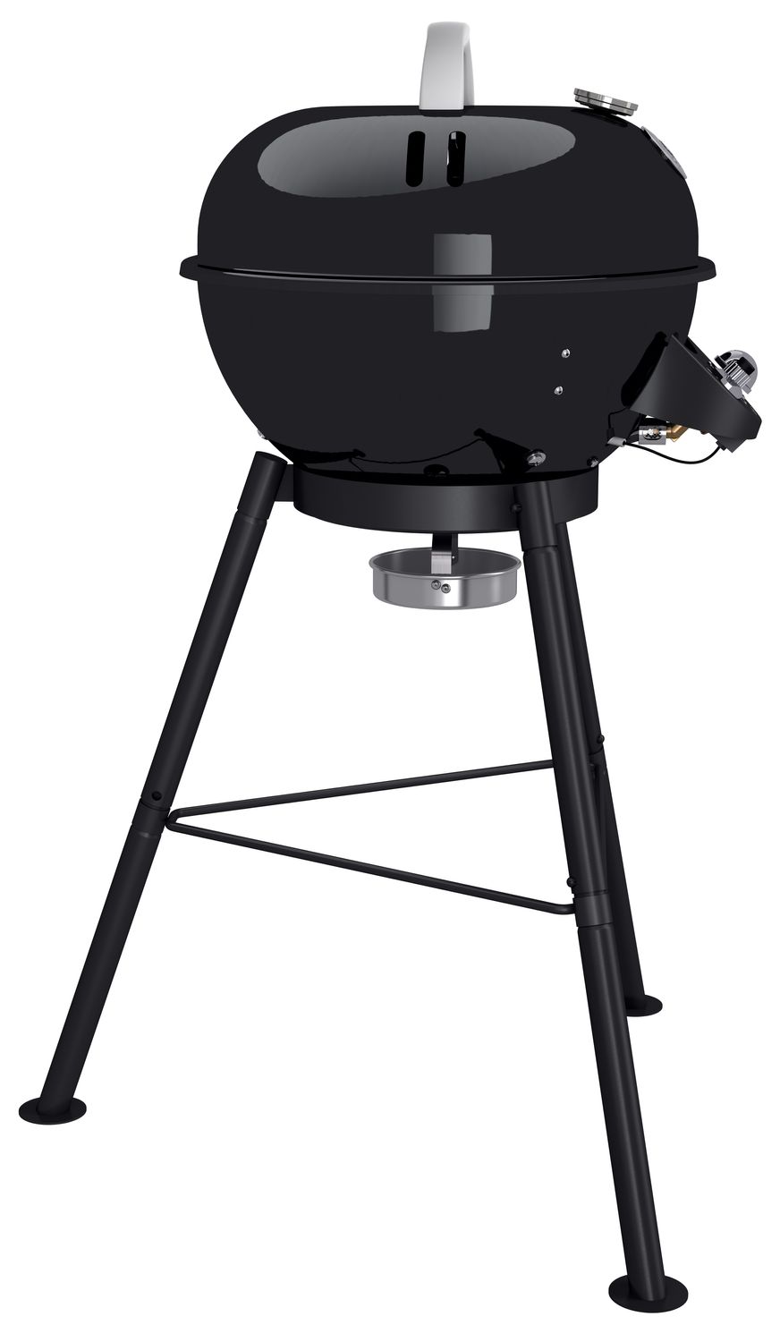 Kulegassgrill Chelsea 420 G campingsett detalj av trichtersystem