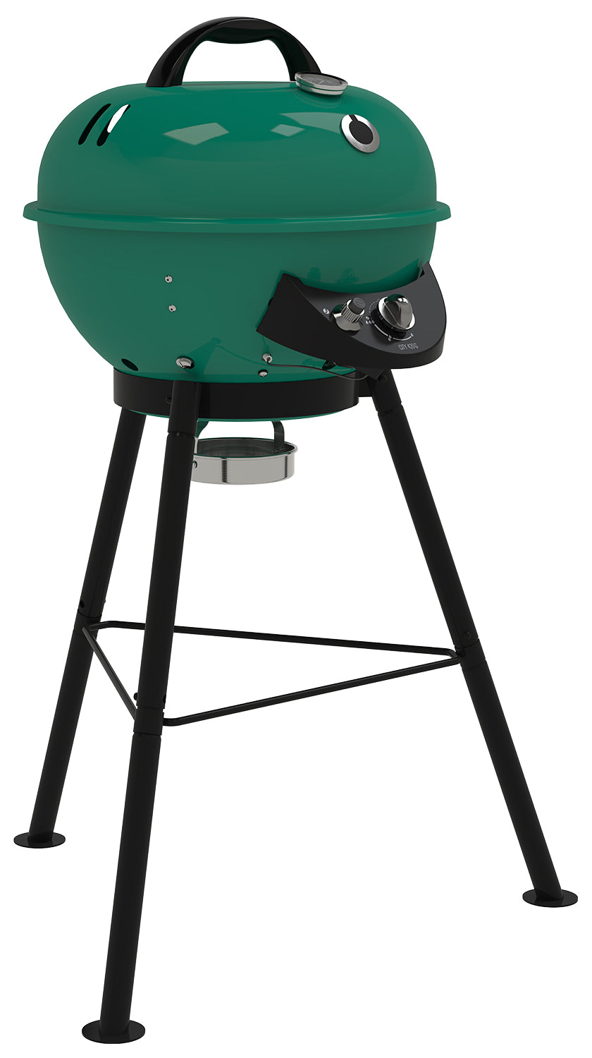 Montert Kulegassgrill City 420 G SE Green med bæreveske