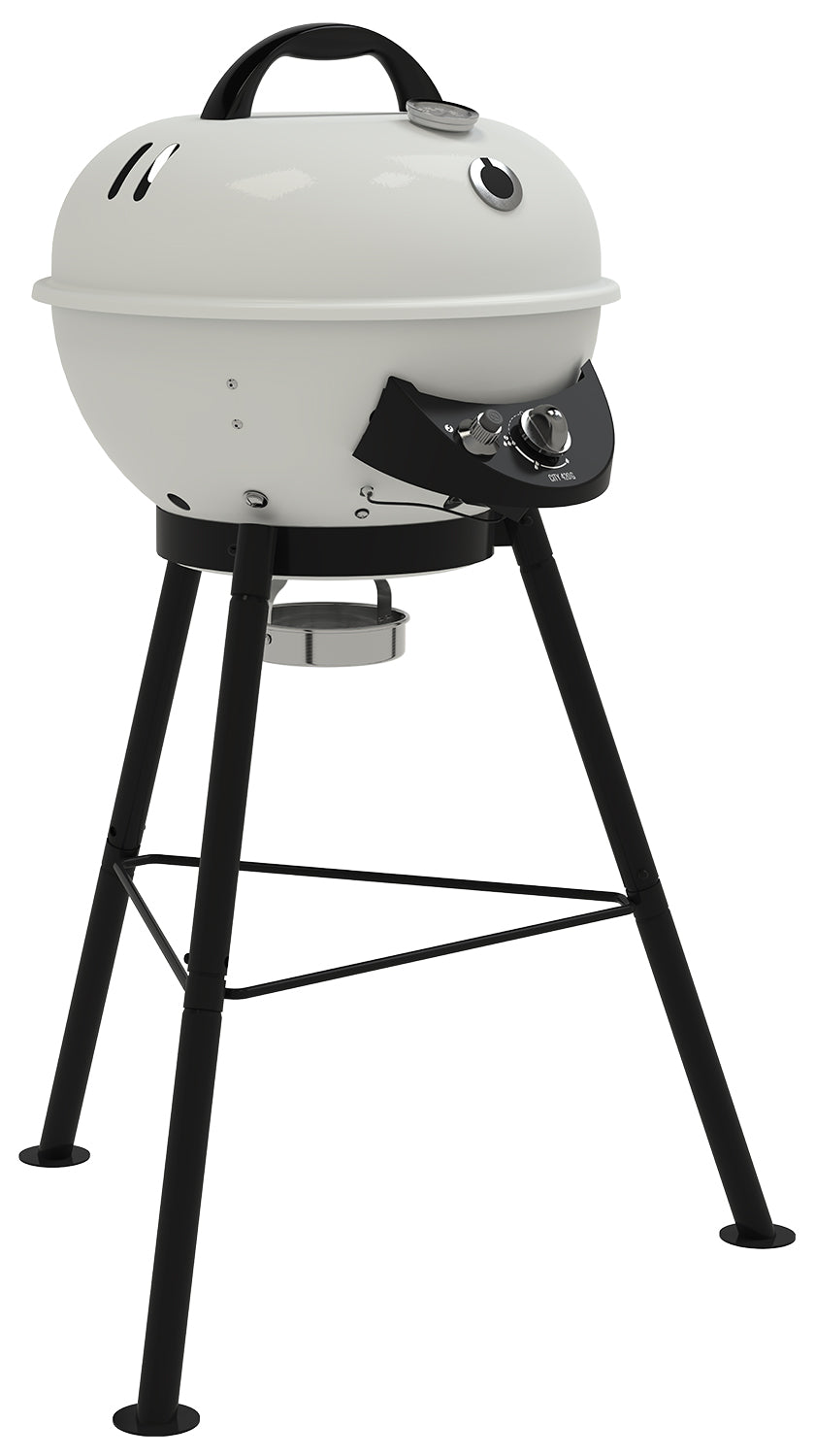 Nærbilde av ringbrenner på Kulegassgrill City 420 G SE Vanilla