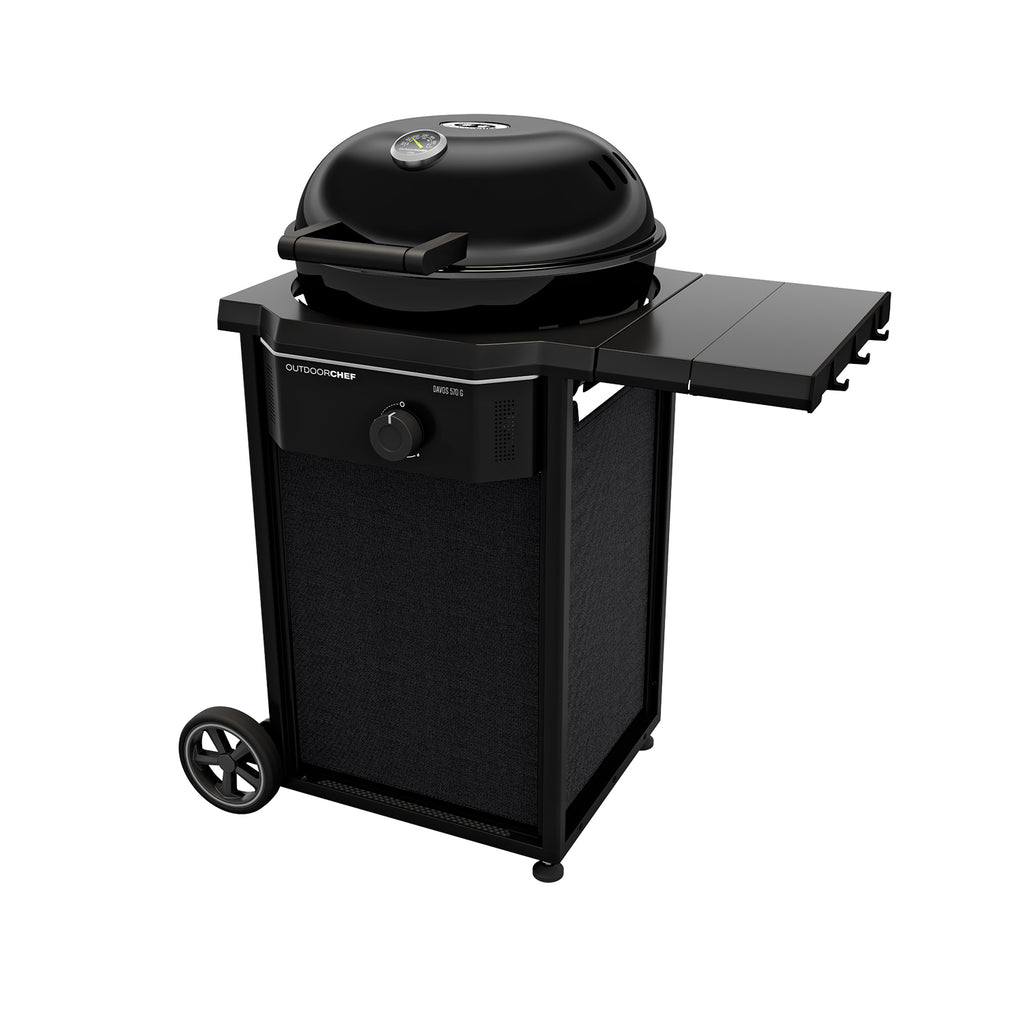 Detalj av Kulegassgrill Davos 570 G 1 brenner 54 cm grillflate