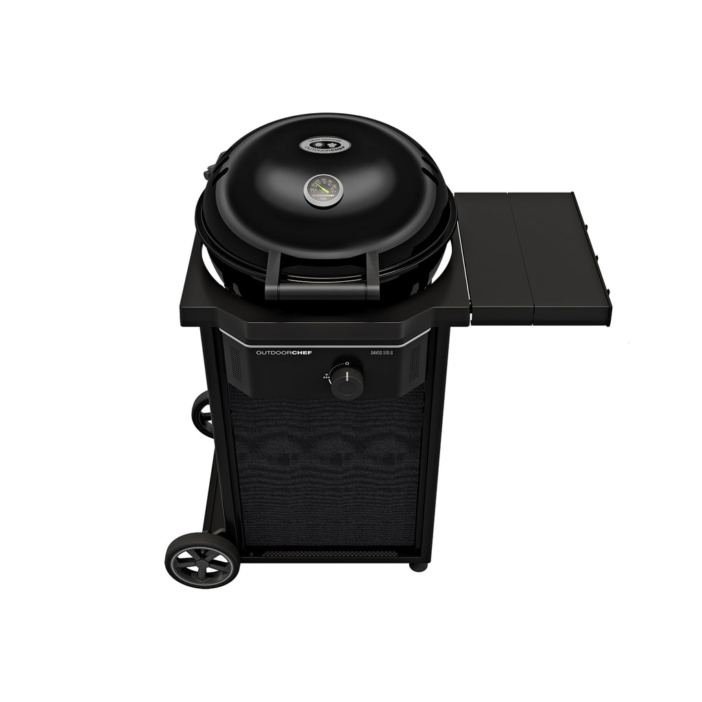 Kulegassgrill Davos 570 G 30 mbar 1 brenner 54 cm - Outdoorchef detalj av brenner
