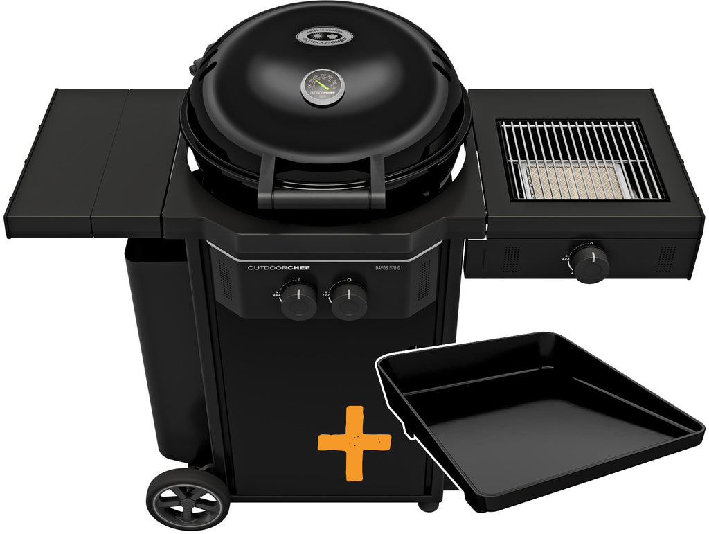 Kulegassgrill Davos 570 G Pro BZ med Blazing Zone forfra