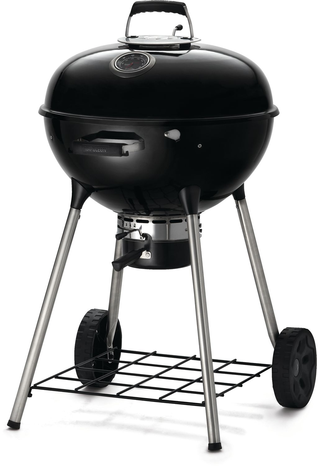 Kulegrill 57 cm rustfritt stål rist - Napoleon forfra