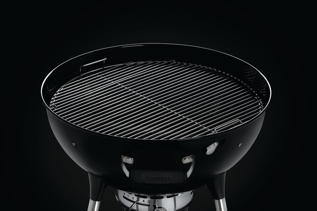 Luftventil og varmefordelingssystem på Kulegrill 57 cm rustfritt stål rist - Napoleon
