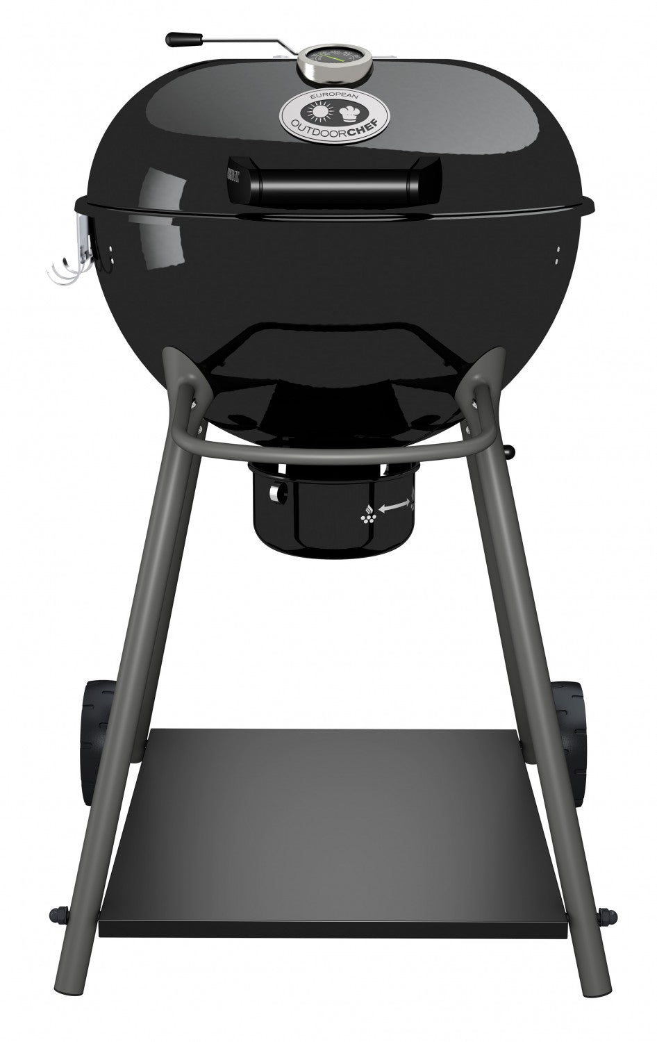 Kulegrill Kensington 570 C kullgrill 54 cm svart forfra