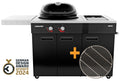 Kulegrill Lugano 570 G EVO II Plus med grillrist forfra