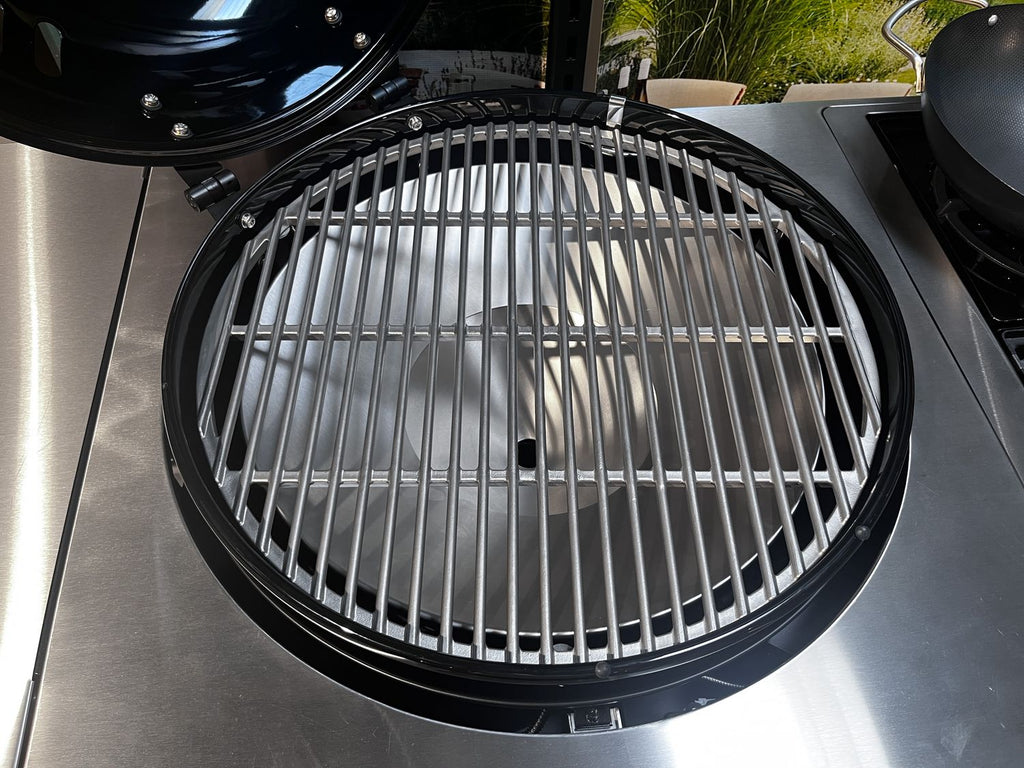 Detalj av grillristen på Kulegrill Lugano 570 G EVO II Plus med grillrist