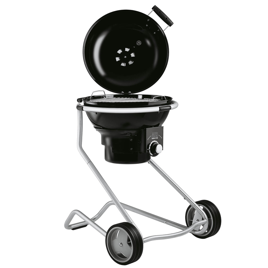 Bakside av Kulegrill No.1 F50 Air 50 cm rustfritt stål rist