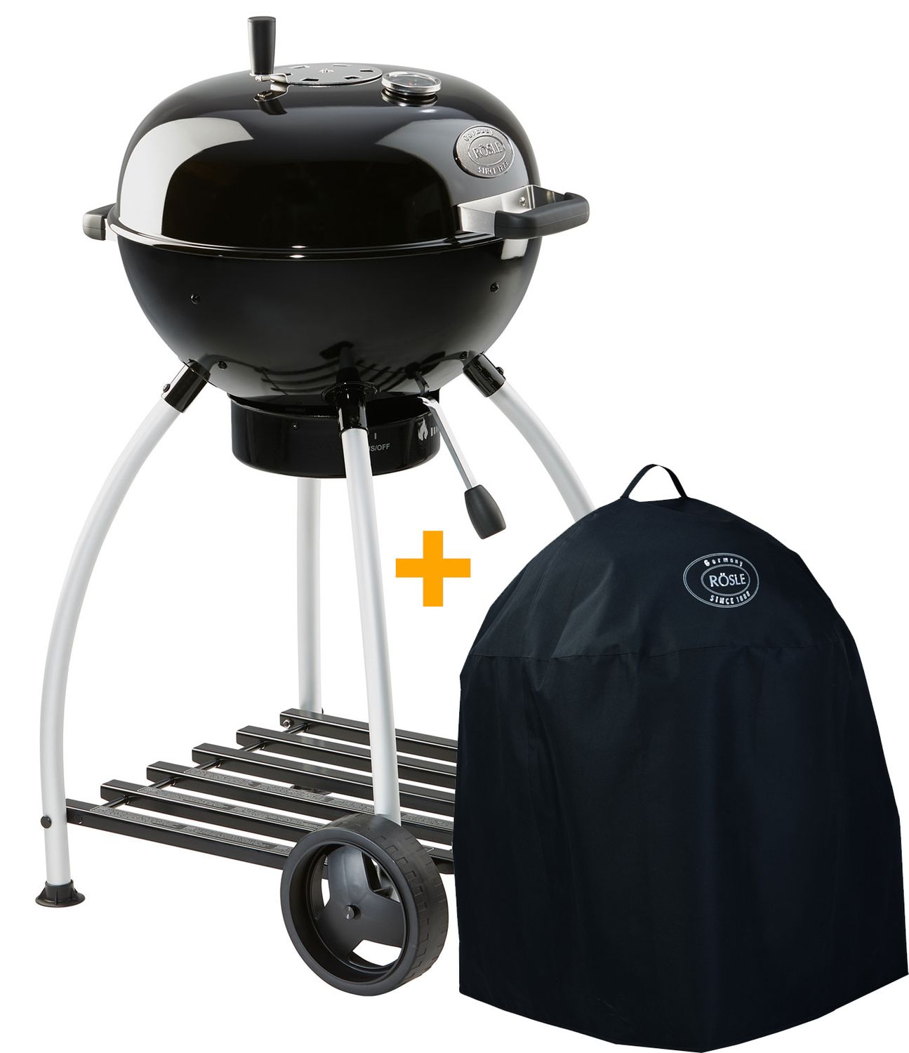 Kulegrill No.1 F50 Sport med grilltrekk 50 cm forfra