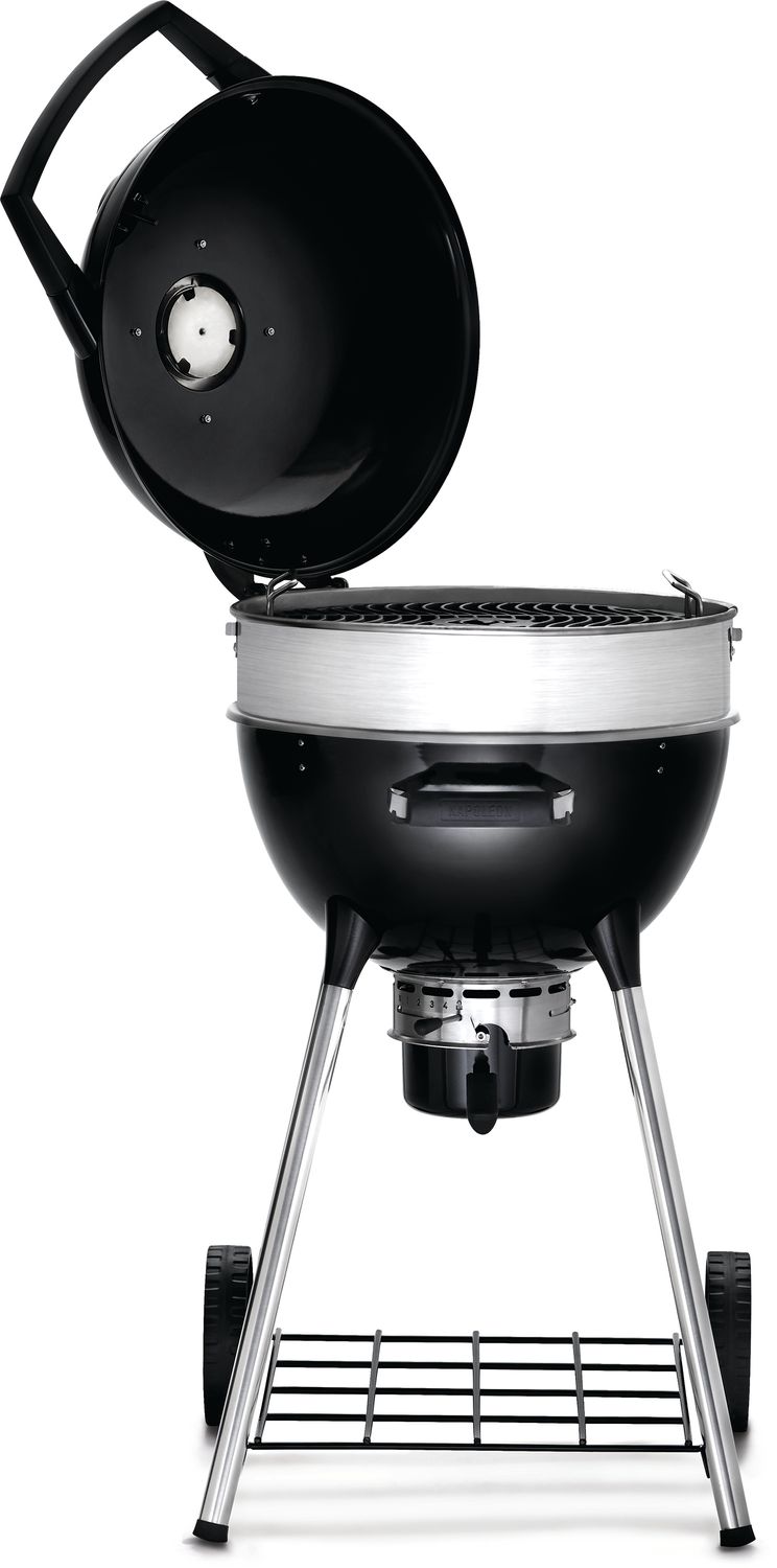 Kulegrill PRO 47 cm med støpejernsrist bakside