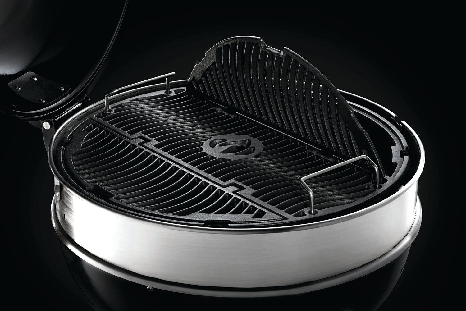 Kulegrill PRO 57 cm med støpejernsrist - Vortex-varmesystem