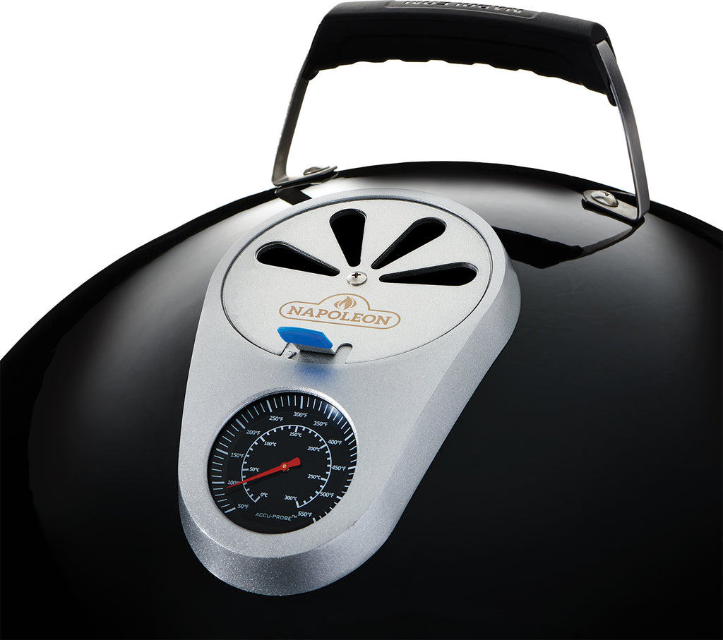 Gummihjul på Kullgrill Apollo 22" 3-i-1 watersmoker 57 cm
