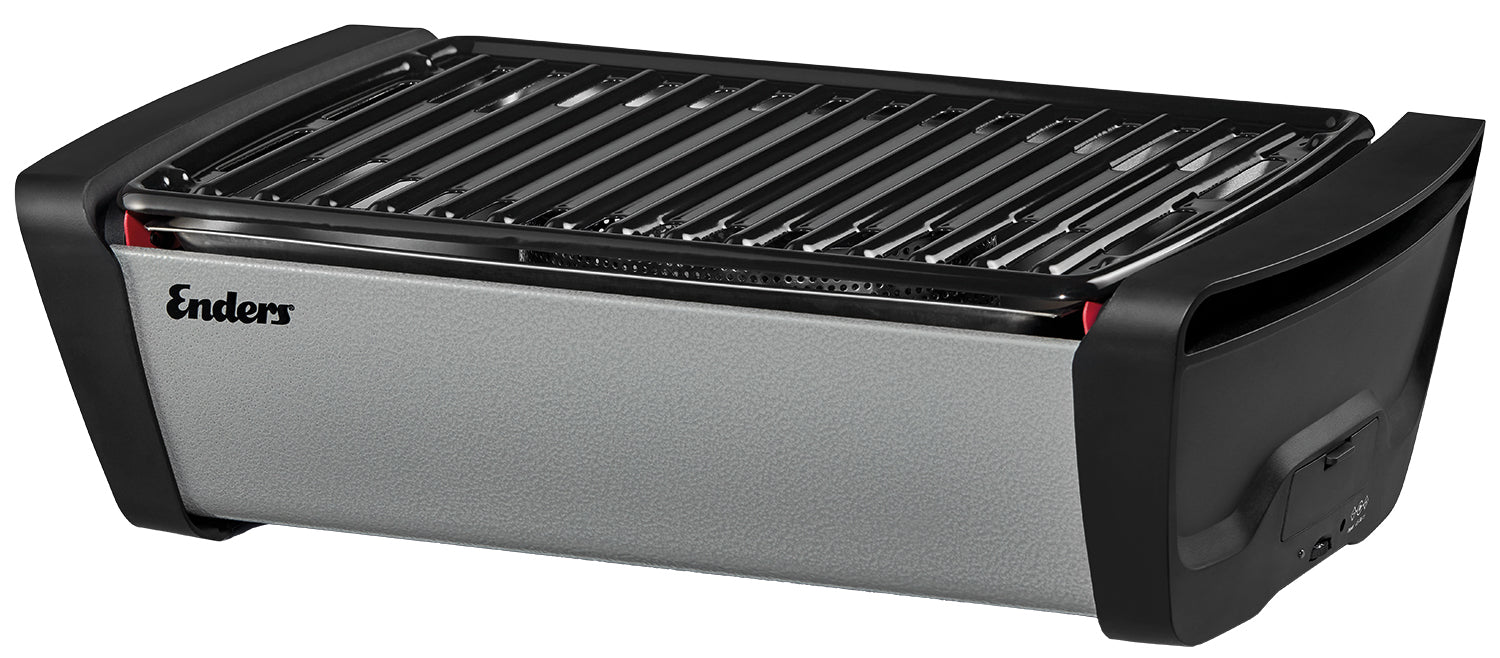 Kullgrill AURORA Stone med E-FAN-vifte forfra