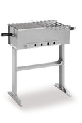 Kullgrill Baikal kebabspyd rustfritt stål 60x30 cm forfra