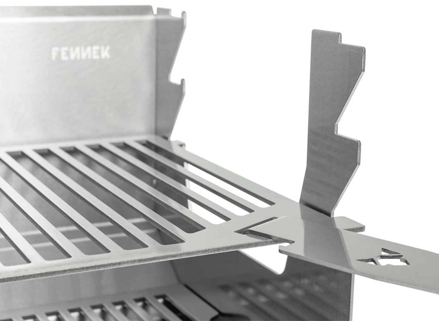 Kullgrill Fennek 2.0 kompakt rustfritt stål montert