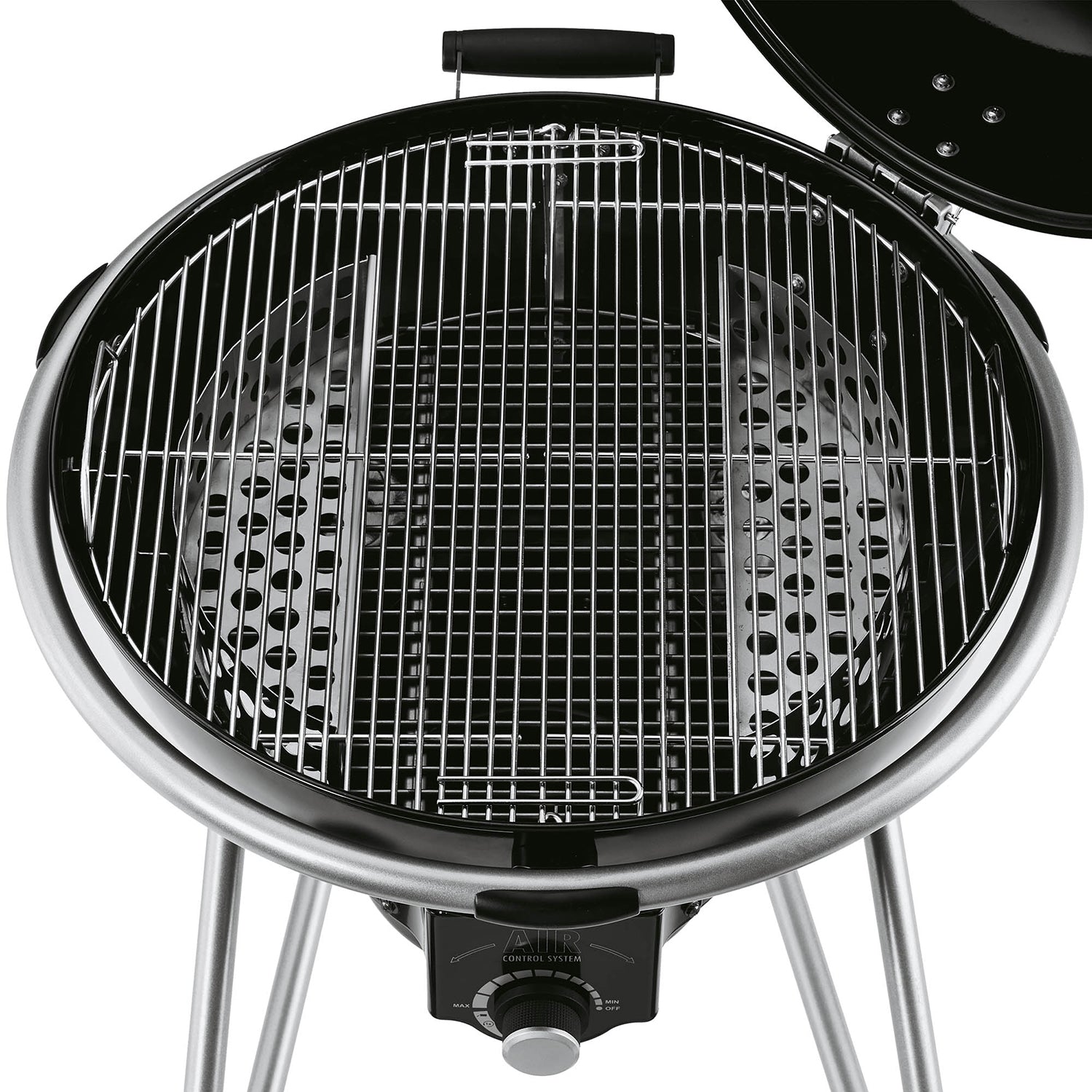 Nærbilde av grillrist kullgrill kulegrill No.1 F60 Air