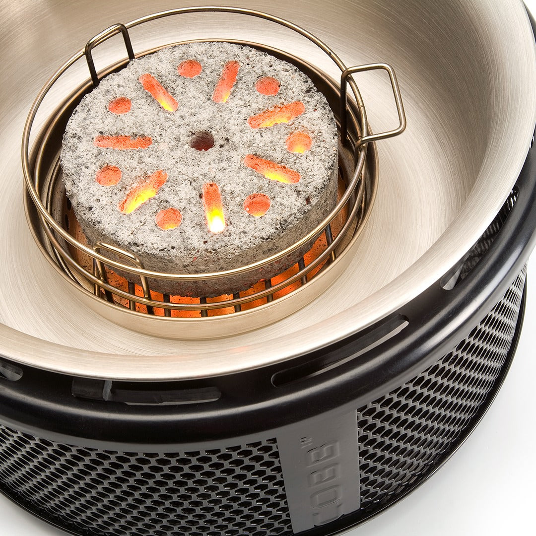 Kullgrill Premier AIR Deluxe med grillplate og wok - Cobb