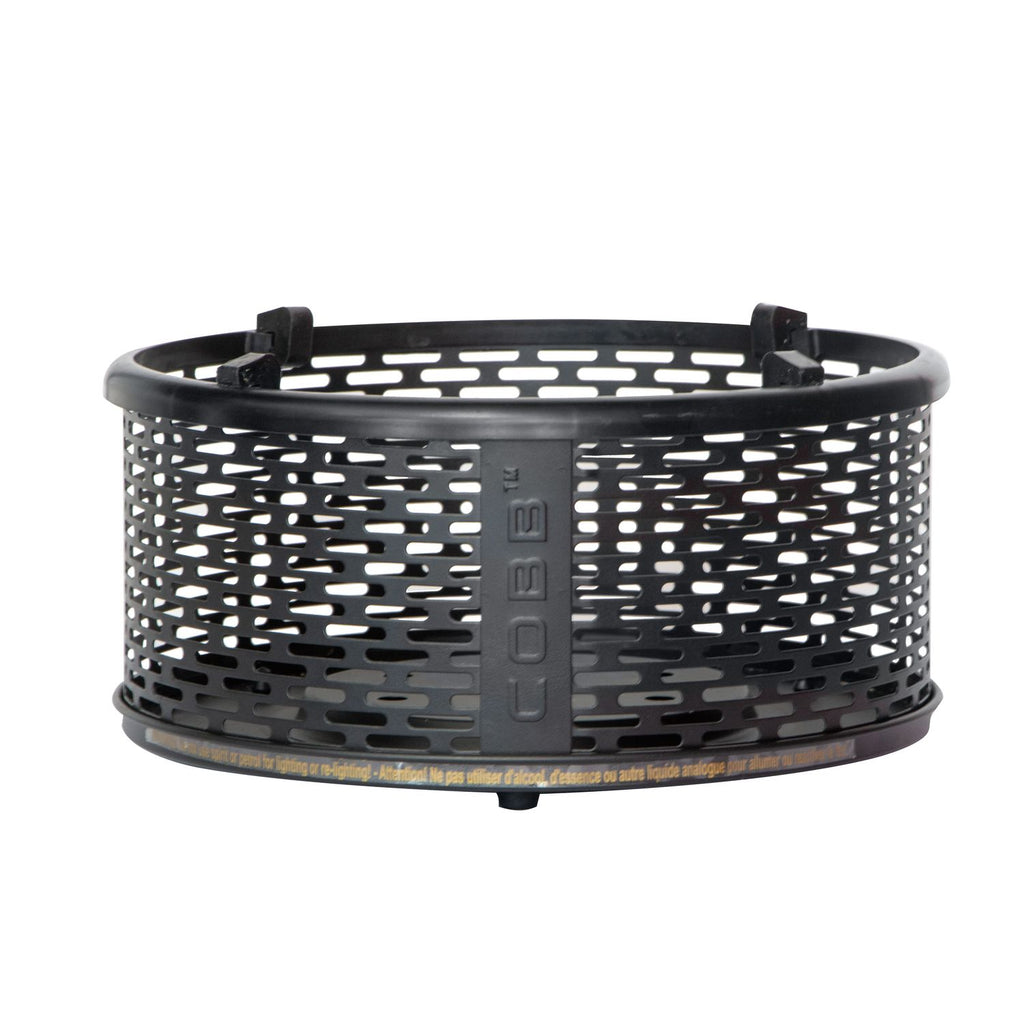 Kullgrill Pro Black med perforert grillplate matt svart - Cobb sideprofil