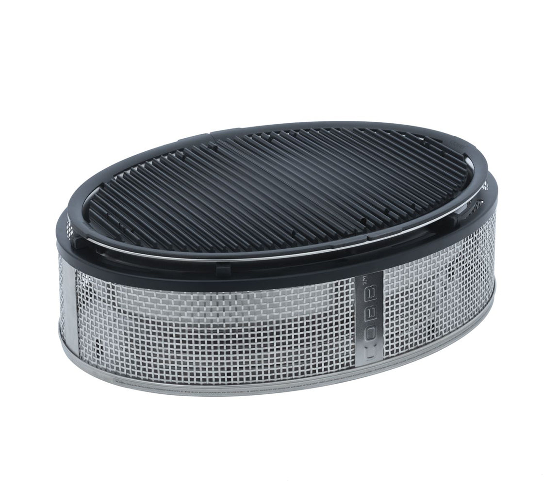 Kullgrill Supreme Deluxe 2.0 oval 48x30 cm - Cobb med askesamler