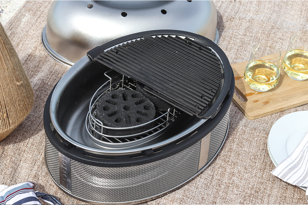 Kullgrill Supreme Deluxe 2.0 oval 48x30 cm - Cobb pakket med tilbehør