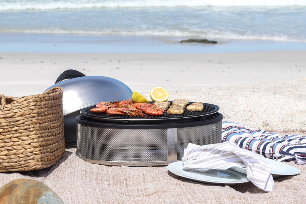 Kullgrill Supreme Deluxe 2.0 oval 48x30 cm - Cobb på campingtur