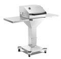 Kullgrill T300 grillstasjon 42x42 cm rustfritt stål front