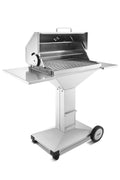 Kullgrill T4 grillstasjon 40x60 cm rustfritt stål - Thüros forfra