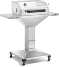 Kullgrill T40 grillstasjon 40x60 cm rustfritt stål forfra