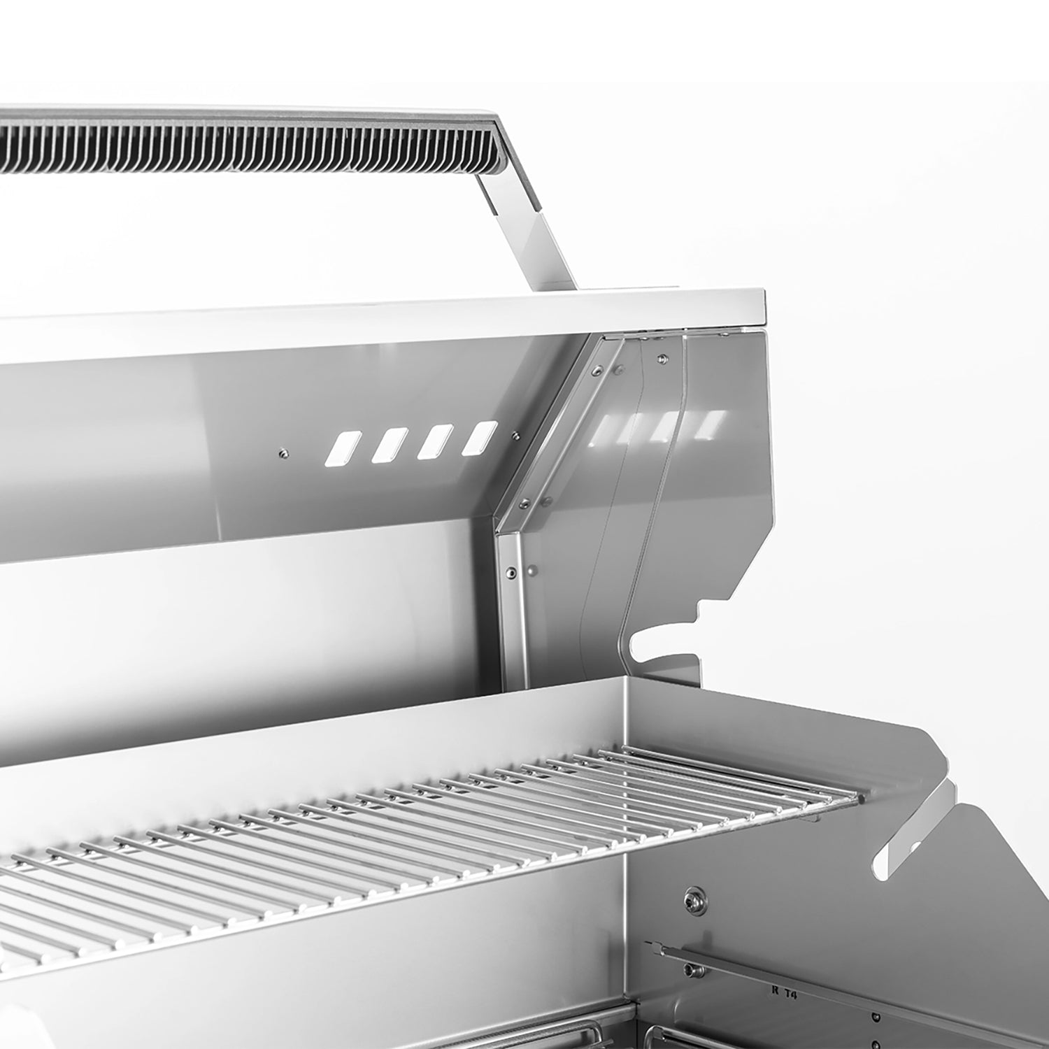Kullgrill T40 grillstasjon 40x60 cm rustfritt stål Thüros montert