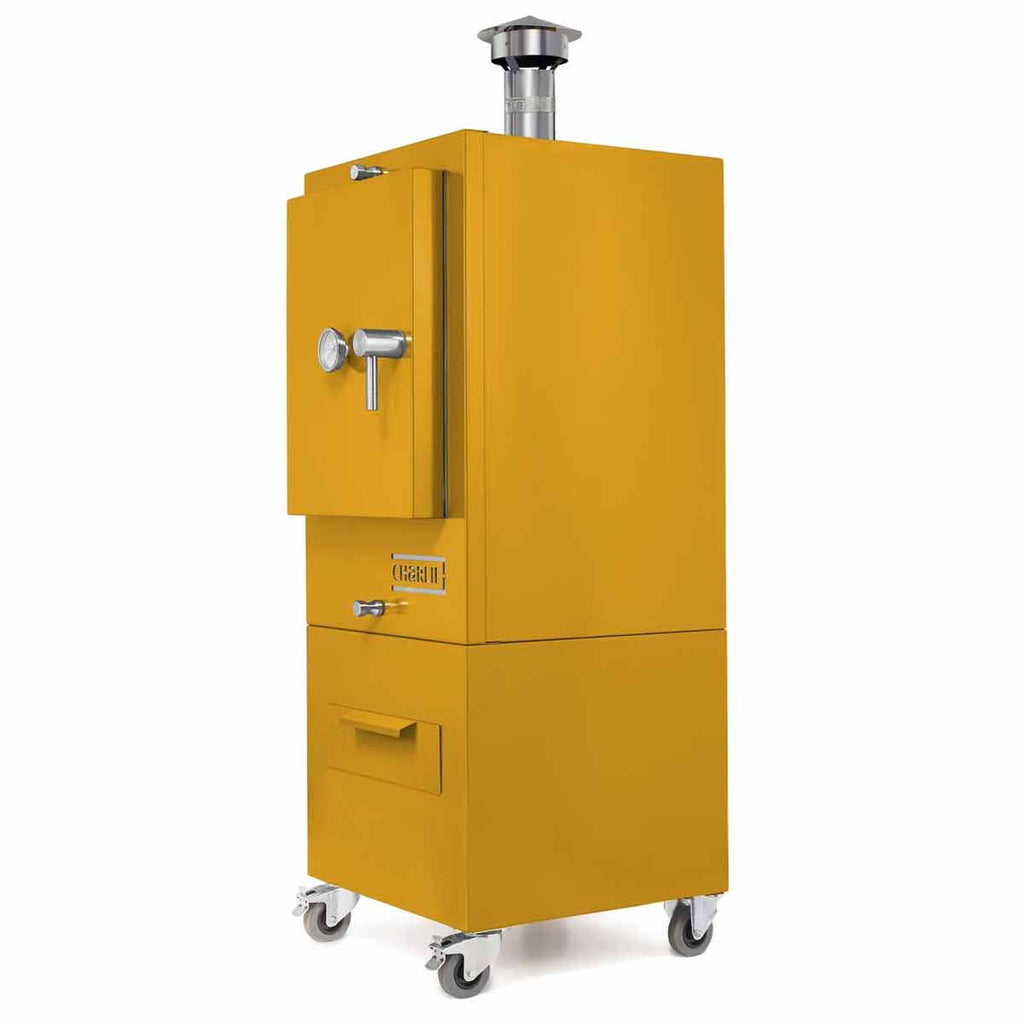 Detalj av grillnivåer på Kullovn Oven 9 nivåer rustfritt stål Honeycomb - Charlie Oven