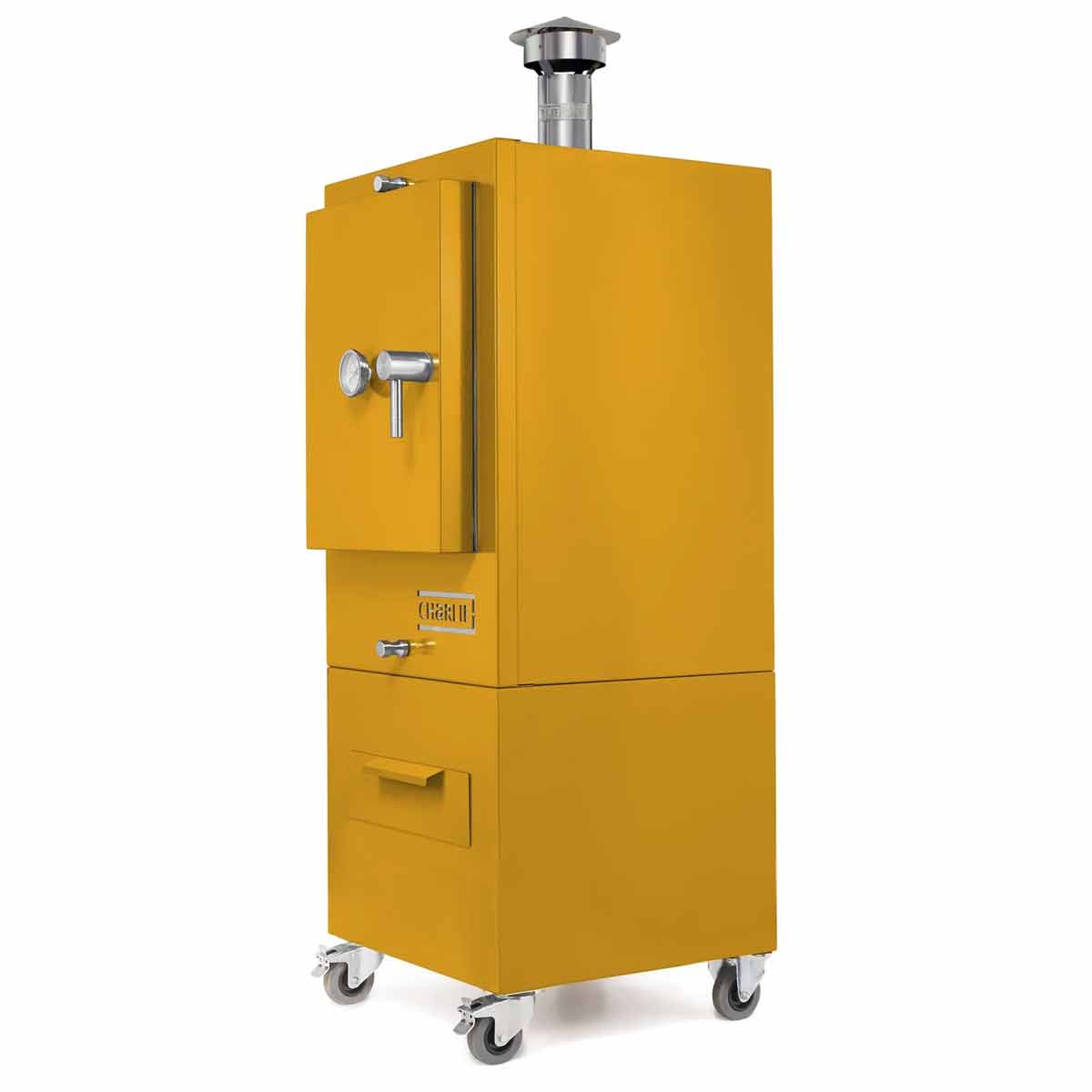 Detalj av grillnivåer på Kullovn Oven 9 nivåer rustfritt stål Honeycomb - Charlie Oven