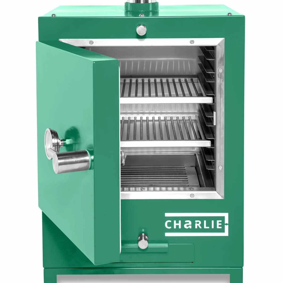 Montert Kullovn Cheeky bordmodell Oregano - Charlie Oven på uteplass