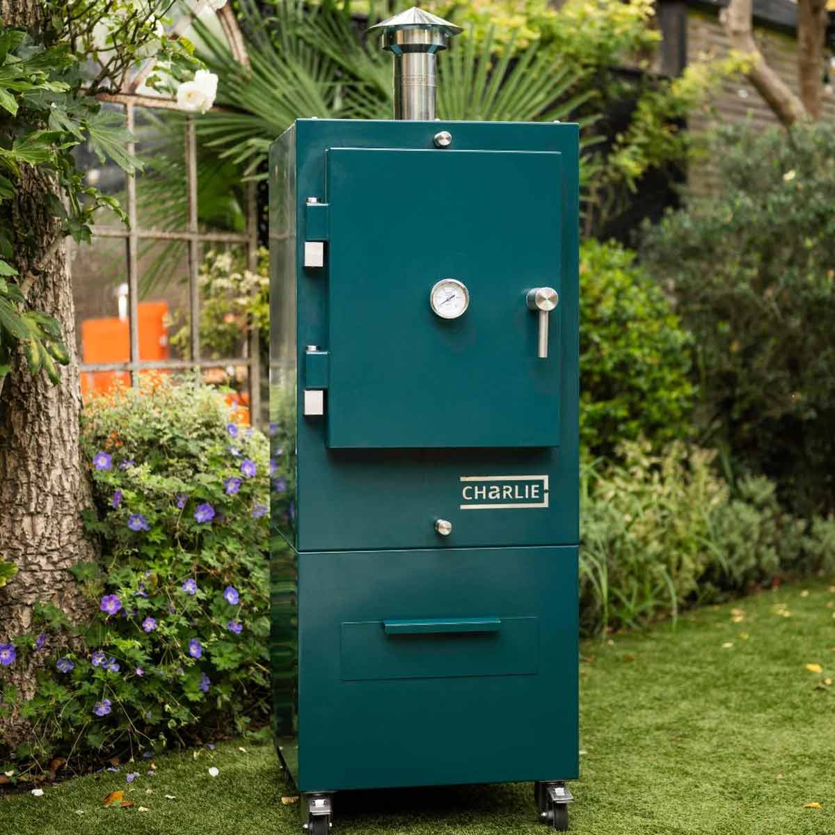 Kullovn Oven 9 nivåer rustfritt stål Agave - Charlie Oven detalj av grillrister