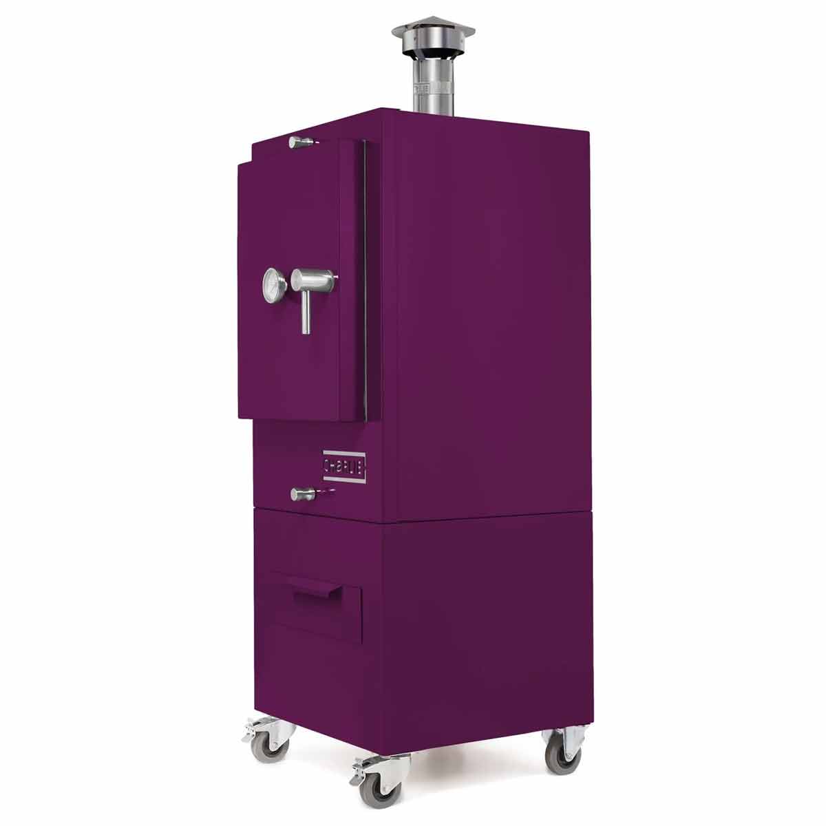 Detalj av Kullovn Oven 9 nivåer rustfritt stål Beetroot - Charlie Oven
