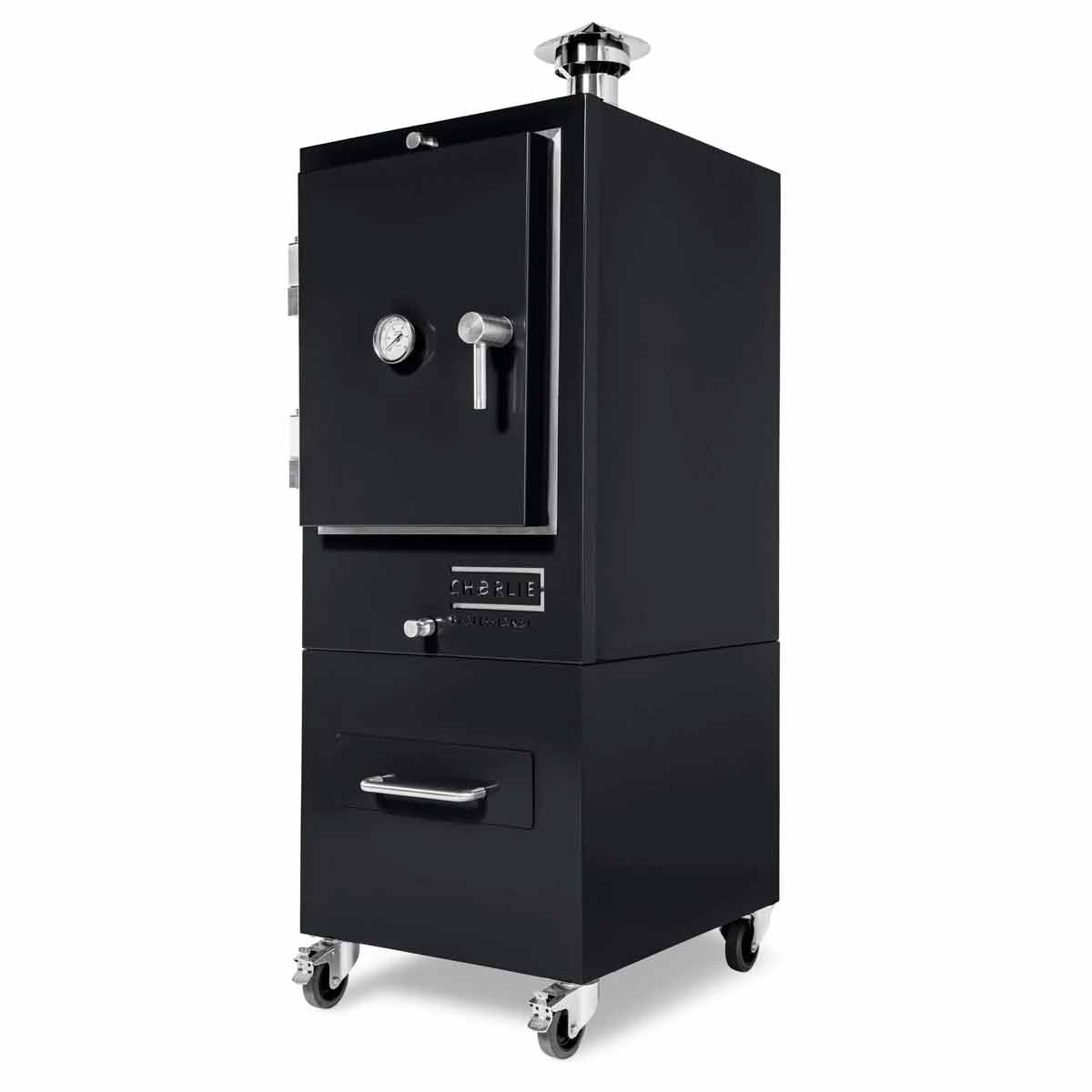 Kullovn Pro Edition Black Peppercorn 9 nivåer - Charlie Oven forfra