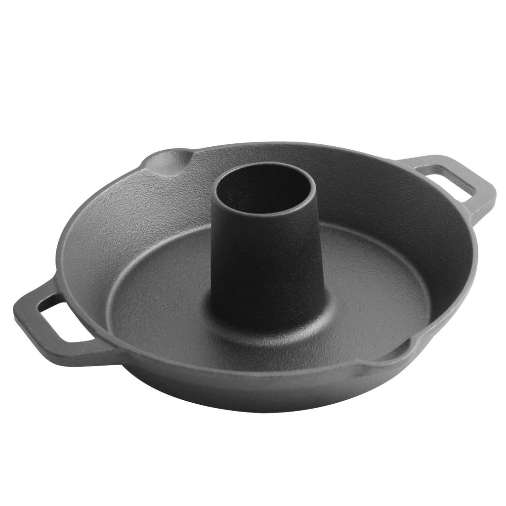 Kyllingholder støpejern Ø 28 cm - SANTOS for grilling
