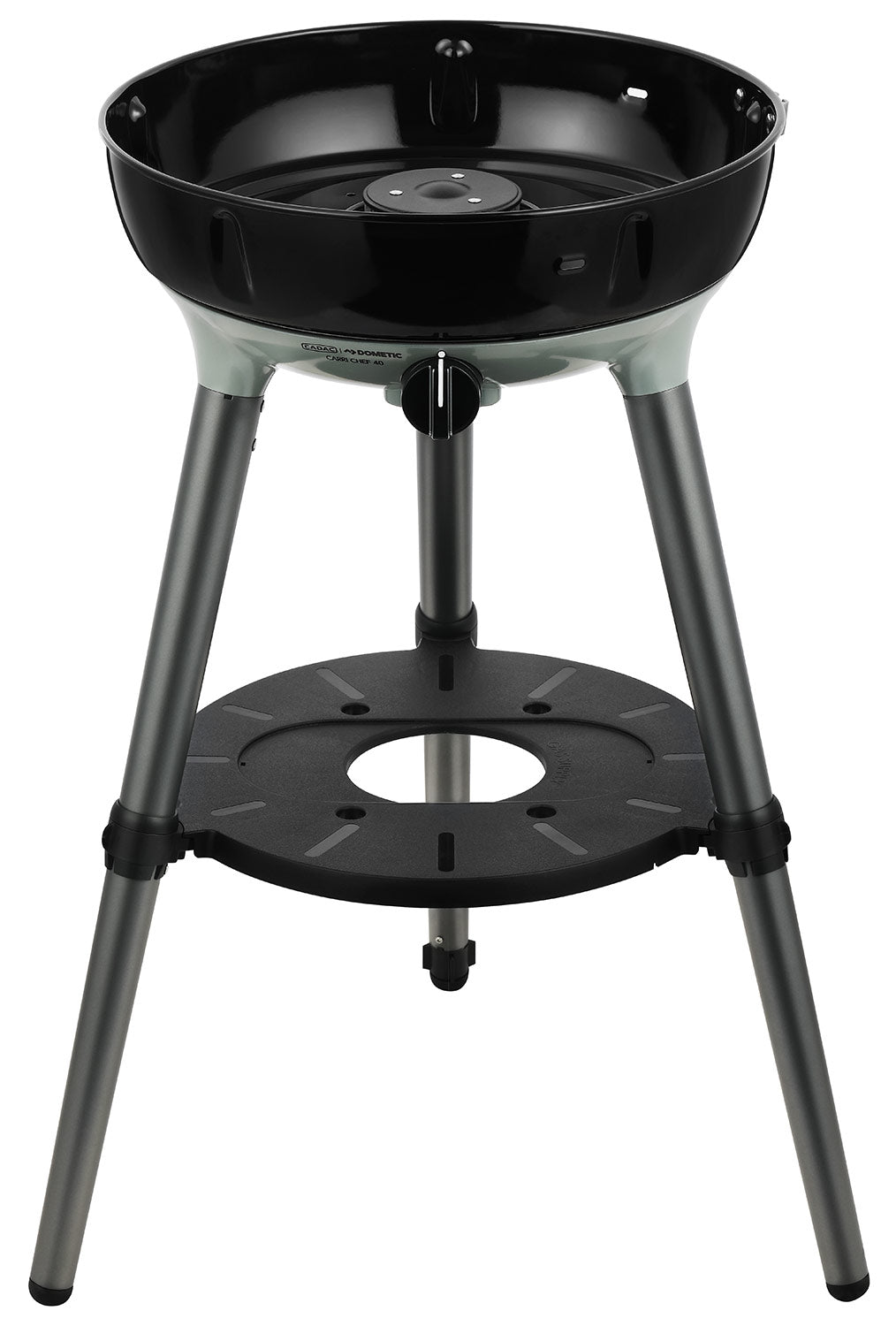 Lokk med termometer på Campinggrill Carri Chef 40 BBQ + Dome 38 cm