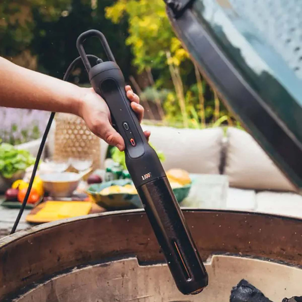 Looftlighter 2 elektrisk grilltenner bakside