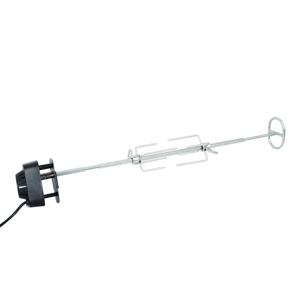 Magnetisk dreiespidd for Weber Spirit 300 (før 2019) - SANTOS forfra