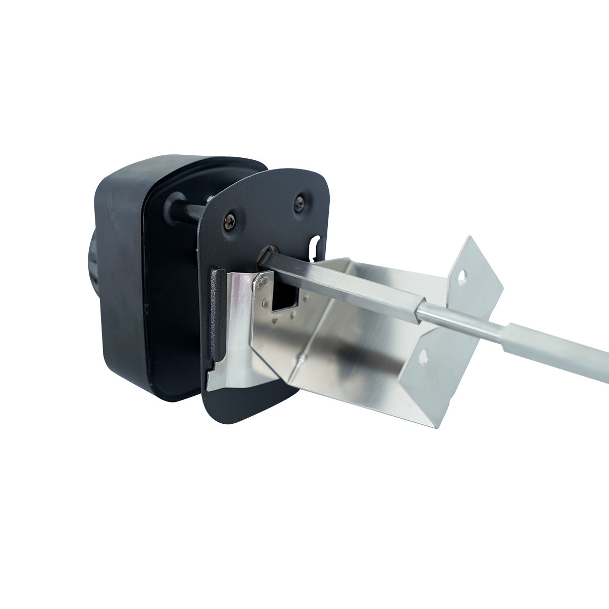 Magnetisk dreiespidd for Weber Spirit 300 (før 2019) - SANTOS bakside
