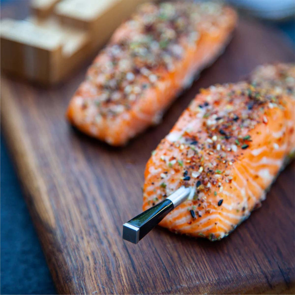 Nærbilde av Meater + trådløst steketermometer For den beste pappa temperaturfølere