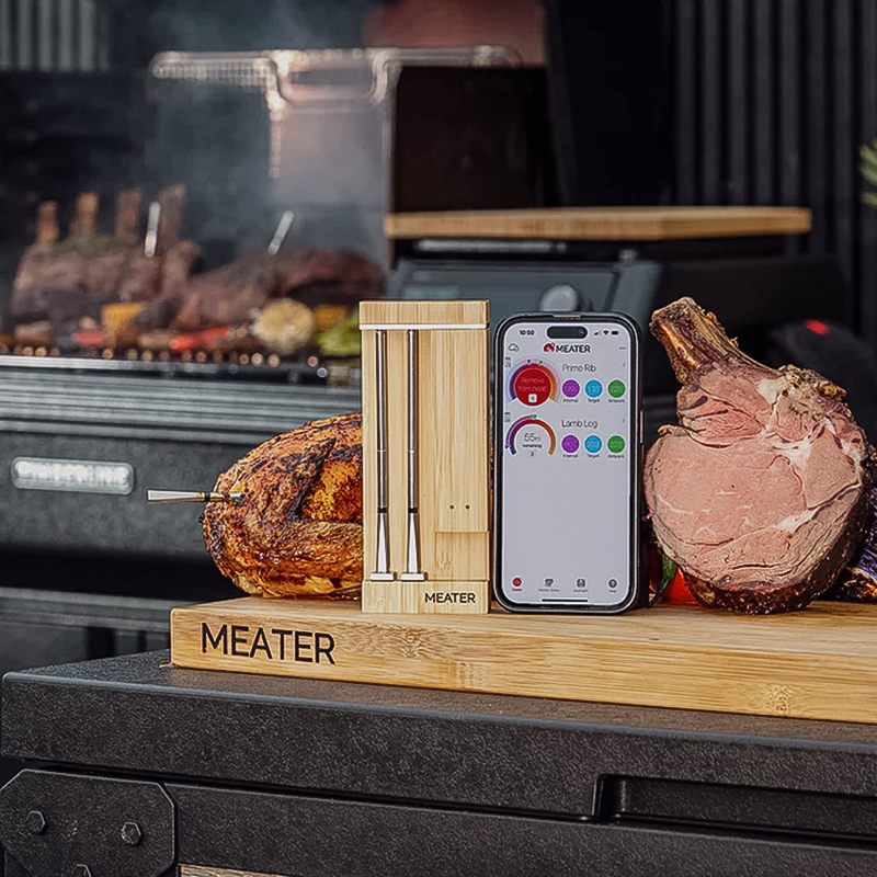 Meater PRO DUO Bluetooth & WLAN steketermometer app visning