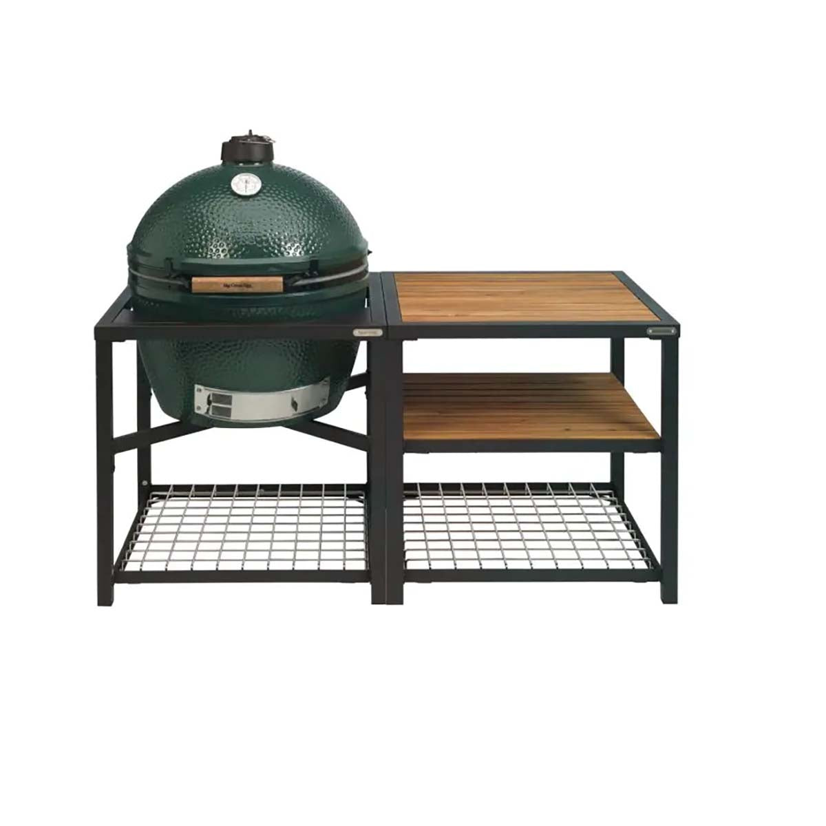 Modulært utekjøkken understell for 2XLarge - Big Green Egg montert med grill