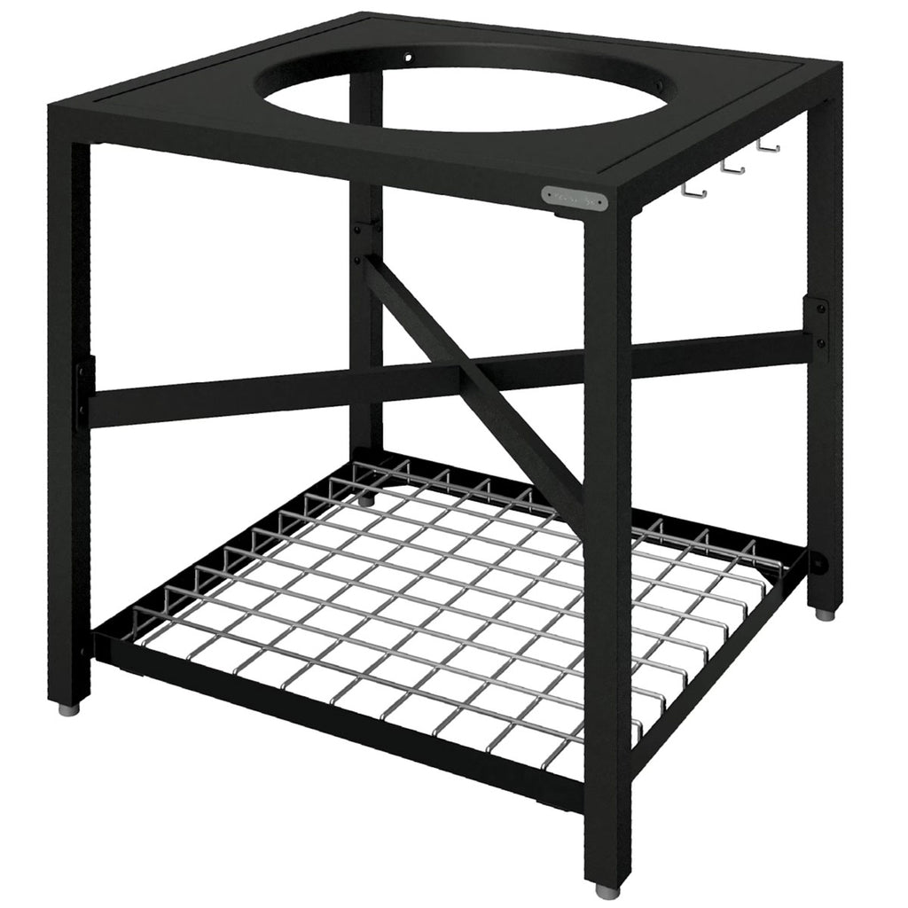 Modulært utekjøkken understell for Large - Big Green Egg forfra