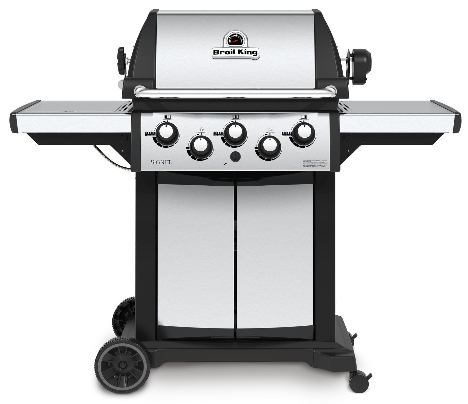 Montert Gassgrill Signet 390 med dreiespidd og fettoppsamler