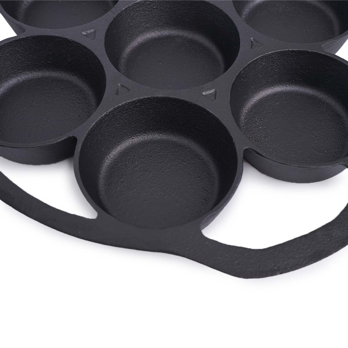 Detalj av Muffinform støpejern for 7 muffins - SANTOS