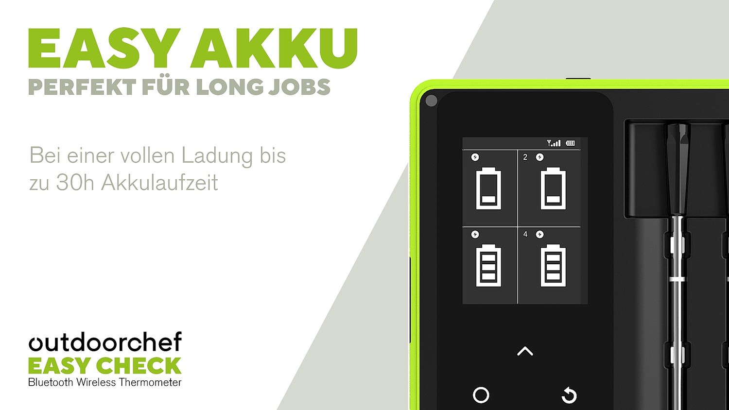 Nærbilde av temperaturføler Easy Check Quadro Bluetooth