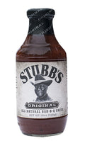 Original Bar-B-Q Sauce 450 ml - Stubbs glassflaske forfra