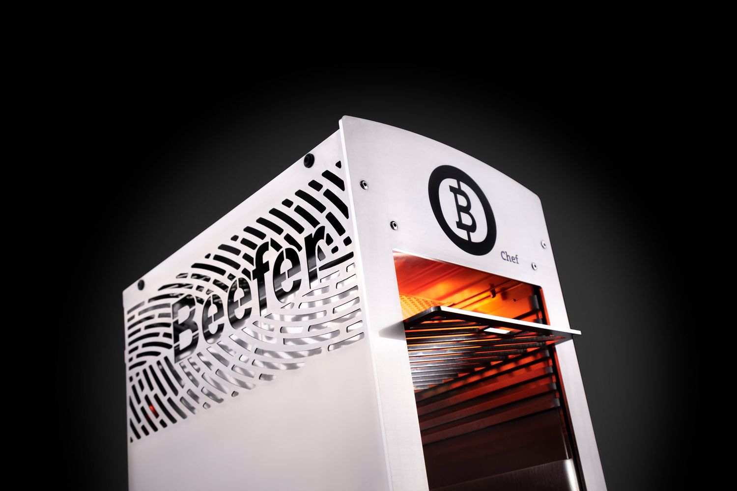 Detaljbilde av Ovnsgrill One CHEF Indoor 800°C 1 brenner rustfritt stål